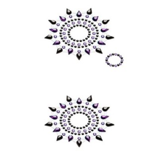 PETITS JOUJOUX GLORIA - BLACK/PURPLE - SET OF 2