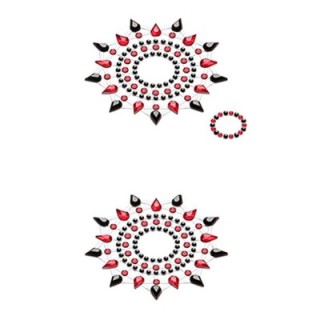 PETITS JOUJOUX GLORIA - BLACK/RED - SET OF 2