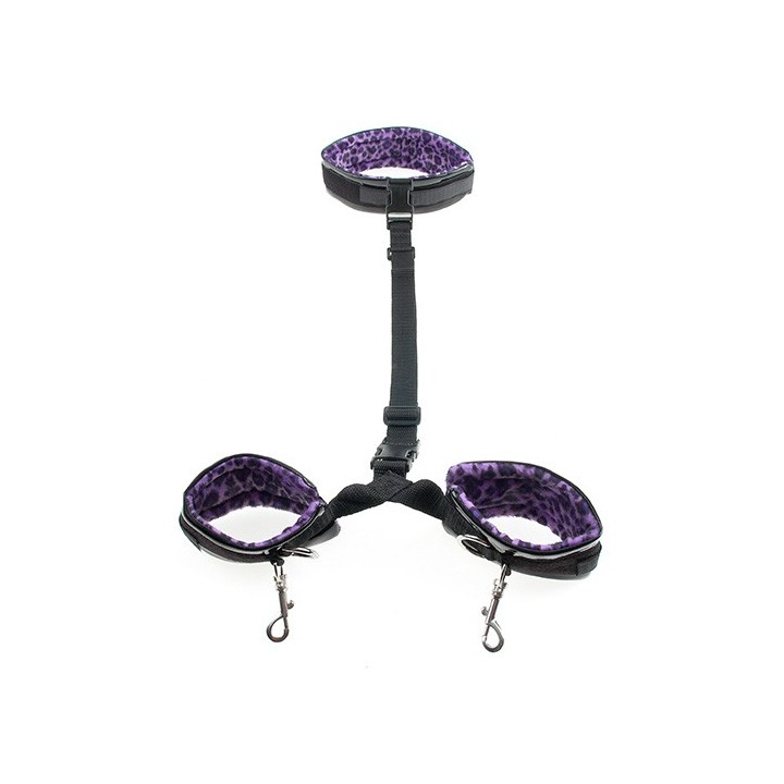 Purple Cheetah Bondage Kit