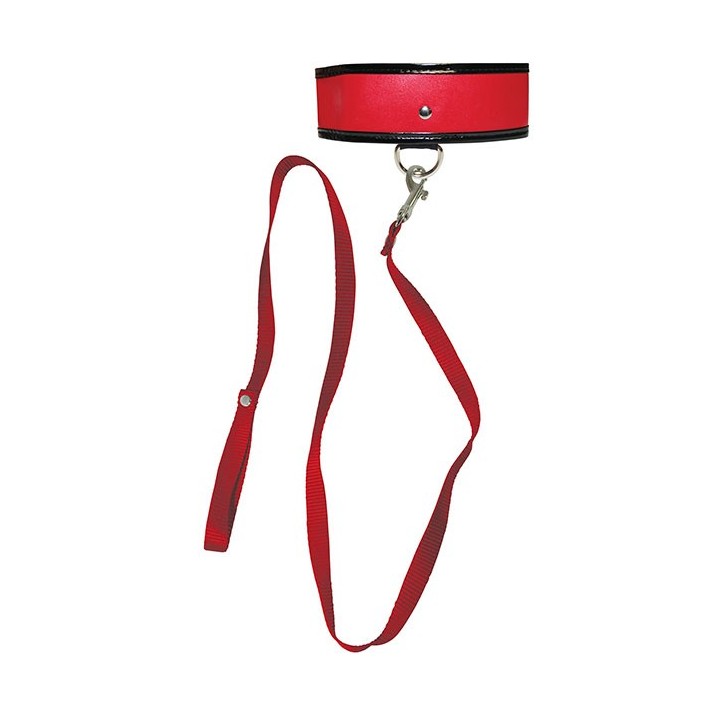 RED LEASH & COLLAR