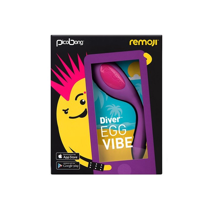 Remoji: Diver Egg Vibe Purple