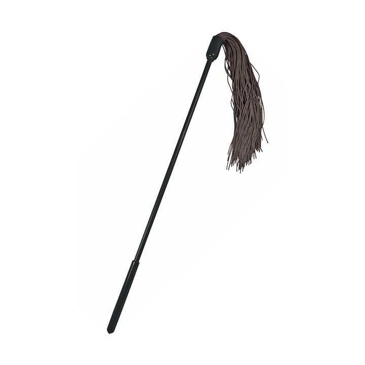RUBBER TICKLER: BLACK