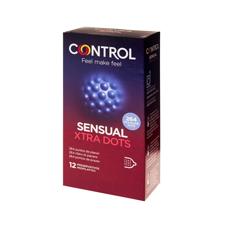 Sensual Xtra Dots 12 Uds