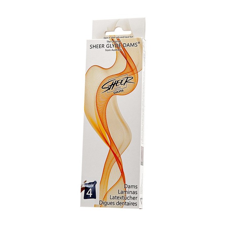 Sheer Dams Black/Cola Dams 4 uds