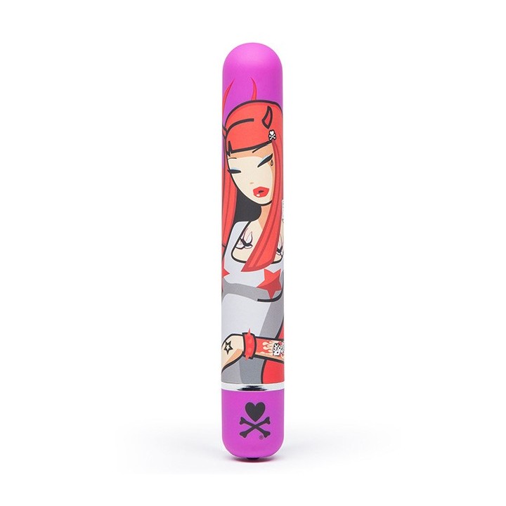 tokidoki 7 Function Classic Vibrator Purple Devil Woman