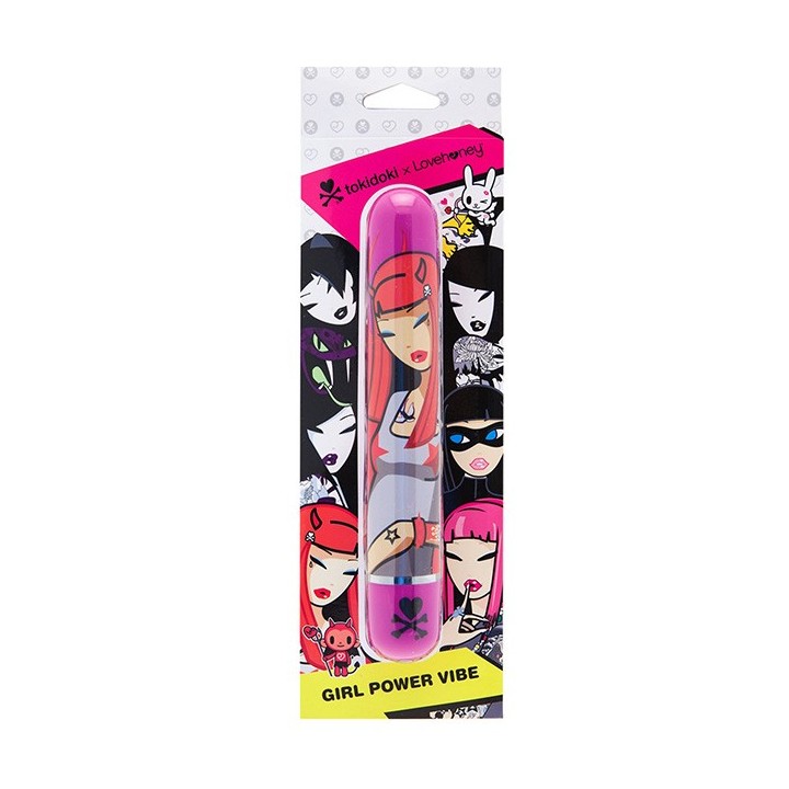 tokidoki 7 Function Classic Vibrator Purple Devil Woman