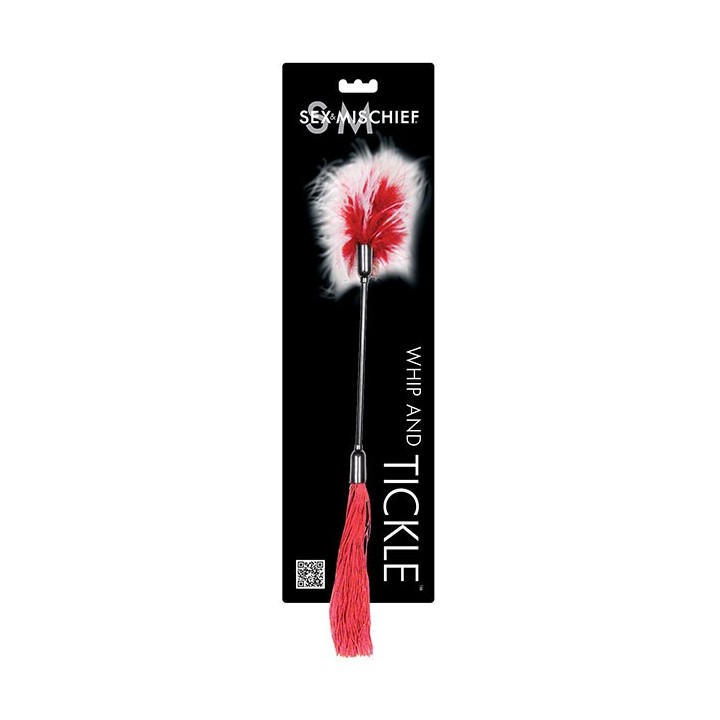 WHIP & TICKLE: RED AND WHITE