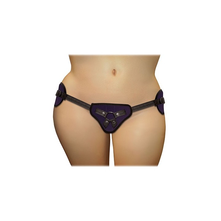 PLUS SIZE BEGINNERS PURPLE STRAP ON