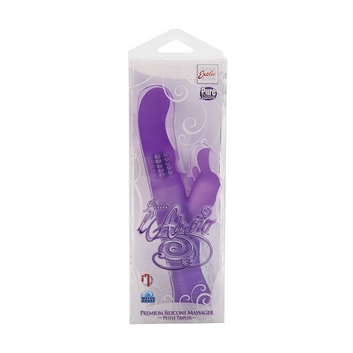 PETITE L AMOUR PREMIUM SILICONE MASSAGER - PETITE TRIPLER