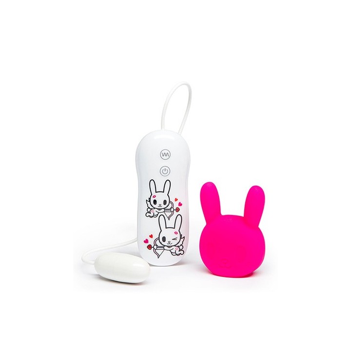 tokidoki 7 Function Silicone Purple Bunny Clitoral Vibrator