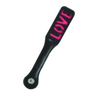12" LEATHER LOVE IMPRESSION PADDLE