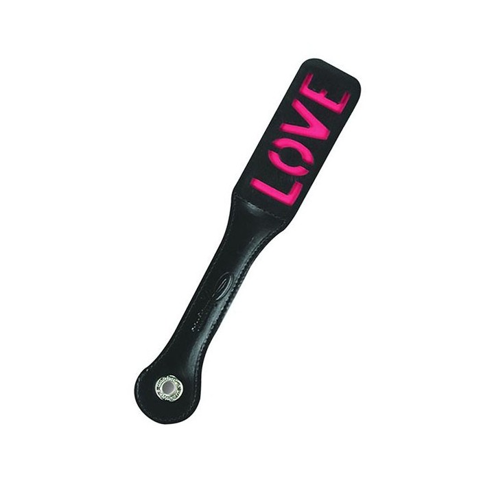 12" LEATHER LOVE IMPRESSION PADDLE