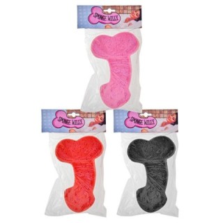 Esponja Ba?o Pene 3 Colores Surtidos