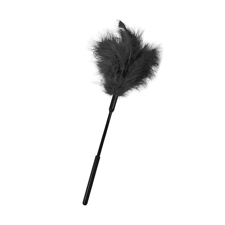 FEATHER TICKLER 7.. BLACK