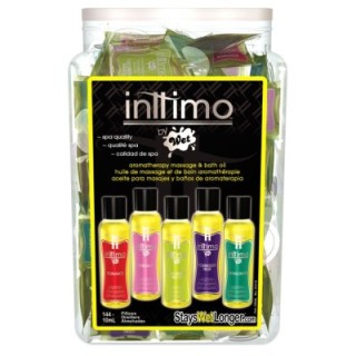 INTTIMO - AROMATHERAPY MASSAGE OIL 10ML  144 ASSORTED BOWL DISPLAY