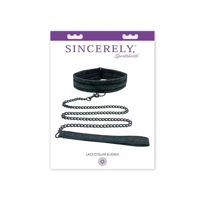 Lace Collar and Leash