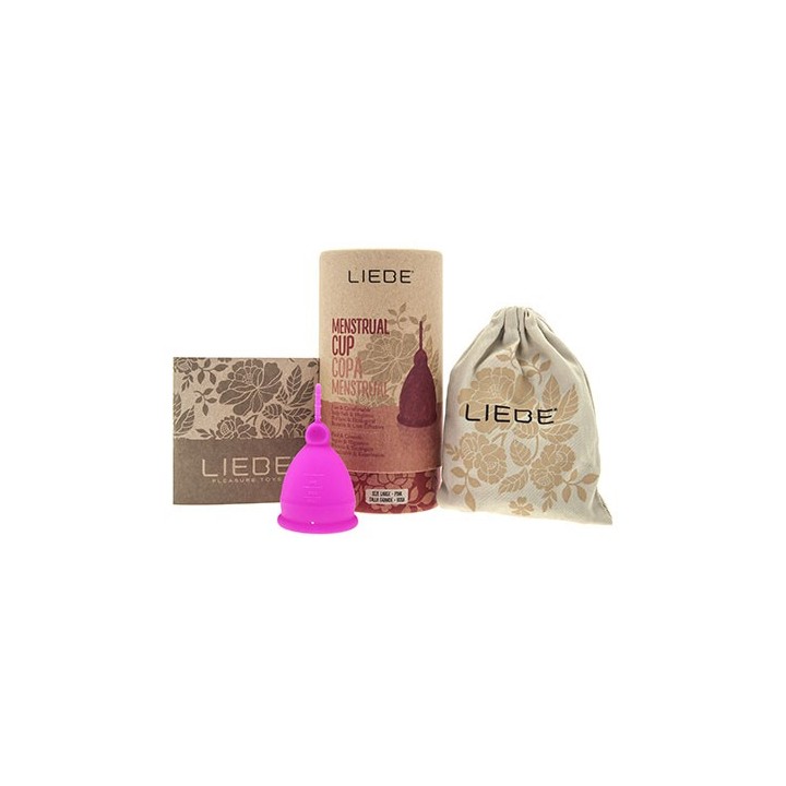 Menstrual Cup Pink Large