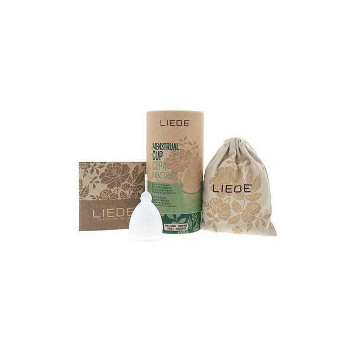 Menstrual Cup Transparent  Large