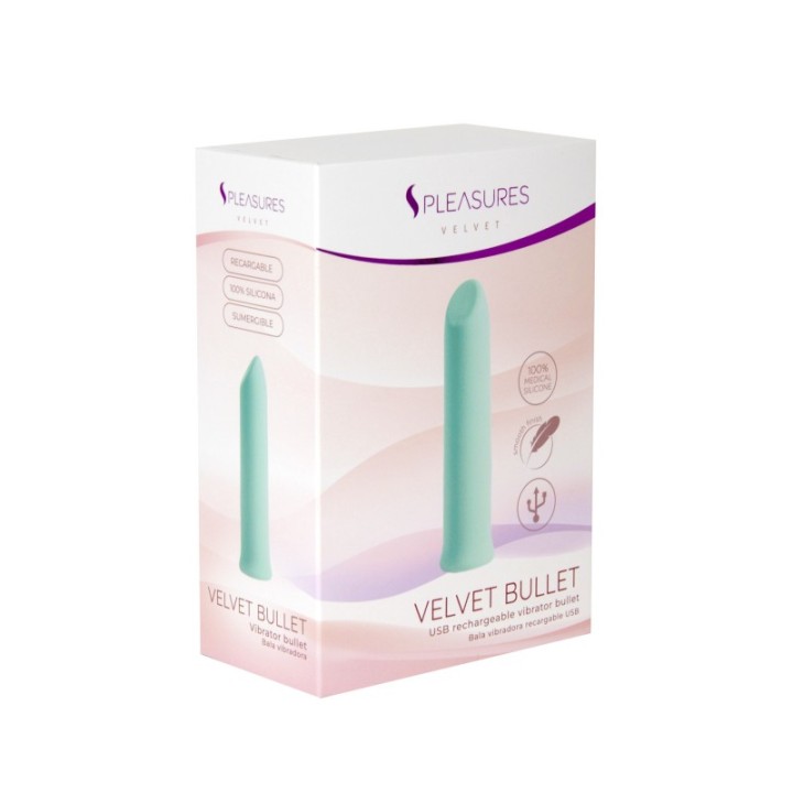 Velvet Bullet Candy Turquoise