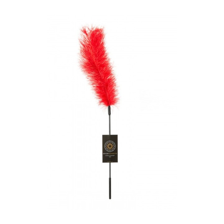 OSTRICH TICKLER - RED