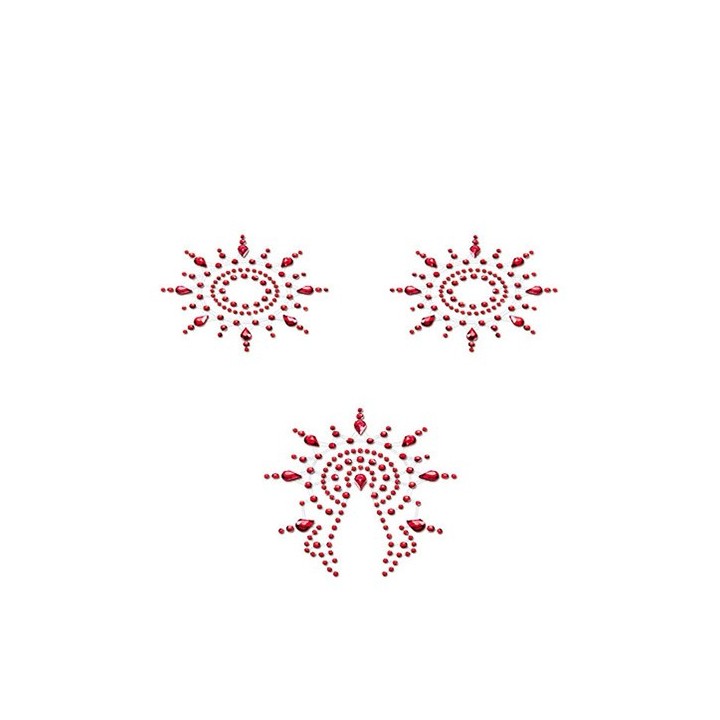 PETITS JOUJOUX GLORIA - RED - SET OF 3