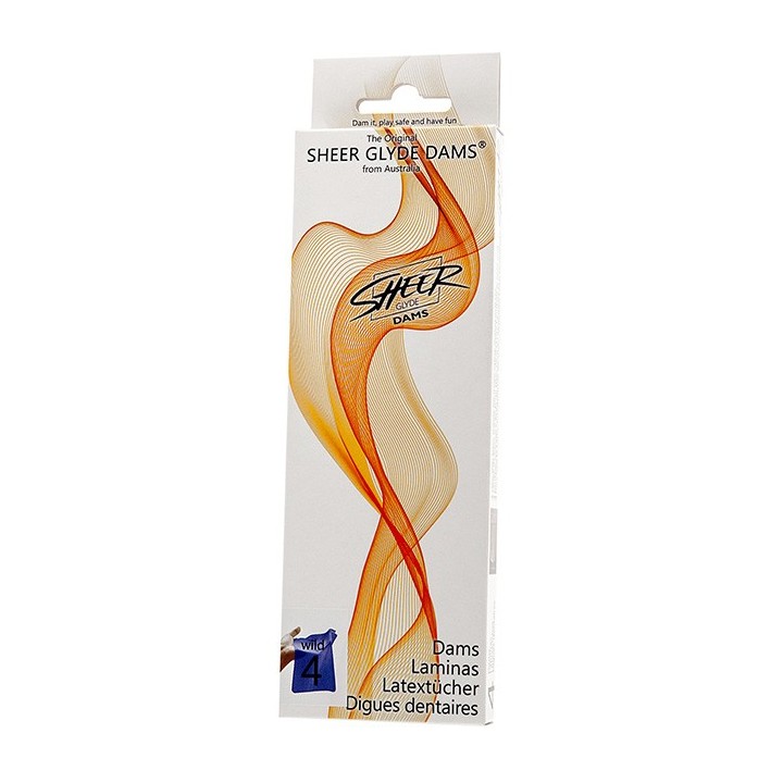 Sheer Dams Purple /WildBerry  4 Uds