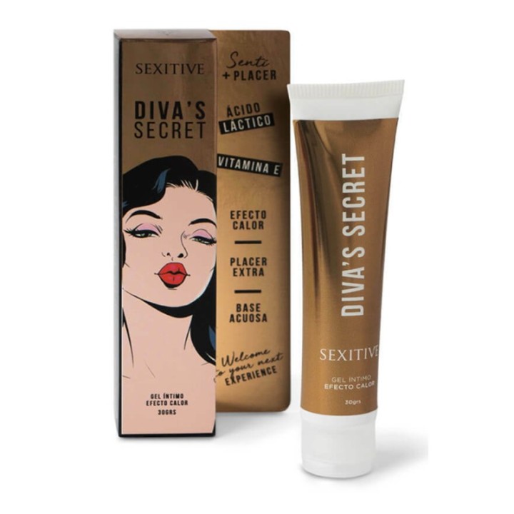 Gel ?ntimo DIVA.S SECRET - EFECTO CALOR- 30 gr.
