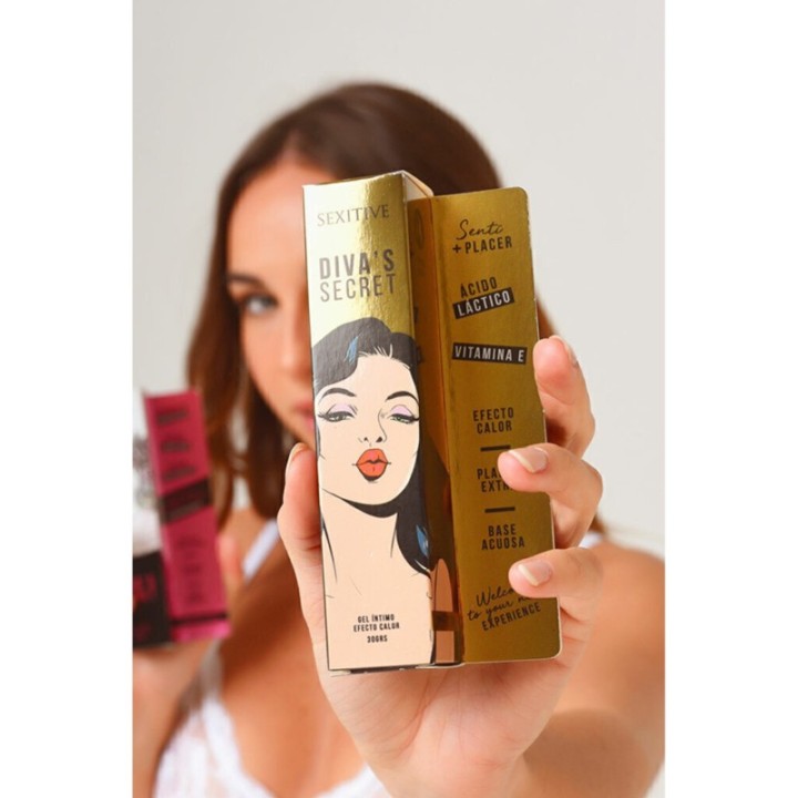 Gel ?ntimo DIVA.S SECRET - EFECTO CALOR- 30 gr.