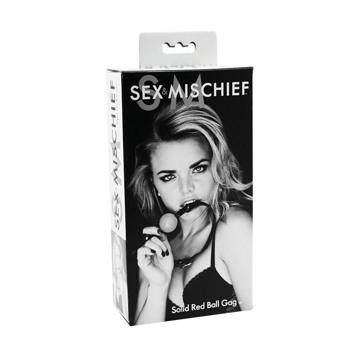 SOLID RED BALL GAG
