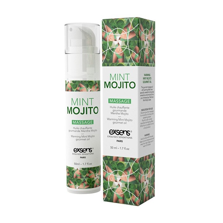Warmimg Gourmet Massage Oil Mint Mojito 50 ml