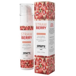 WARMING GOURMET MASSAGE  OIL STRAWBERRY 50ML
