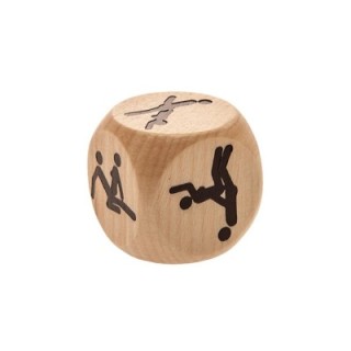 Dado Kamasutra de Madera