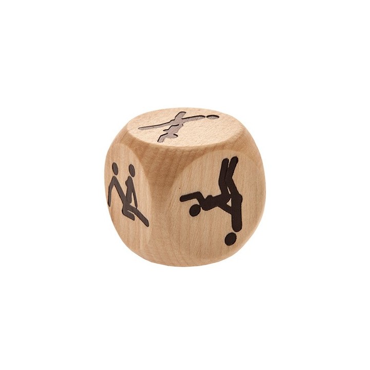 Dado Kamasutra de Madera