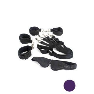 7 PIECE FANTASY RESTRAINT KIT - PURPLE