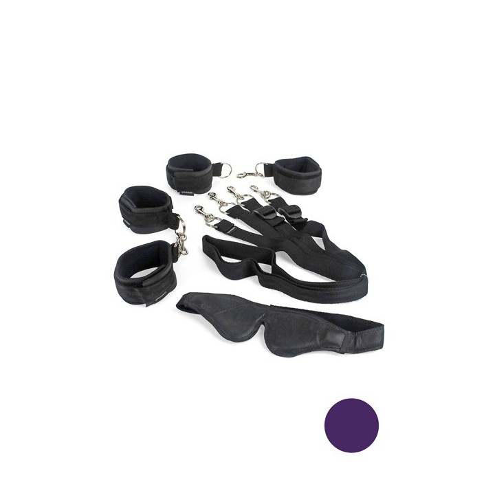 7 PIECE FANTASY RESTRAINT KIT - PURPLE