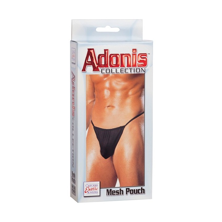ADONIS - MESH POUCH - BLACK