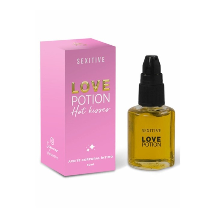Aceite Love Potion- Champagne y Frambueza - 30 ml.