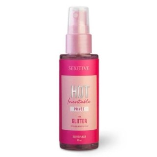Body Splash Hot Inevitable Priv?e con glitter - 60ml