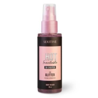 Body Splash Hot Inevitable So Excited con glitter - 60ml