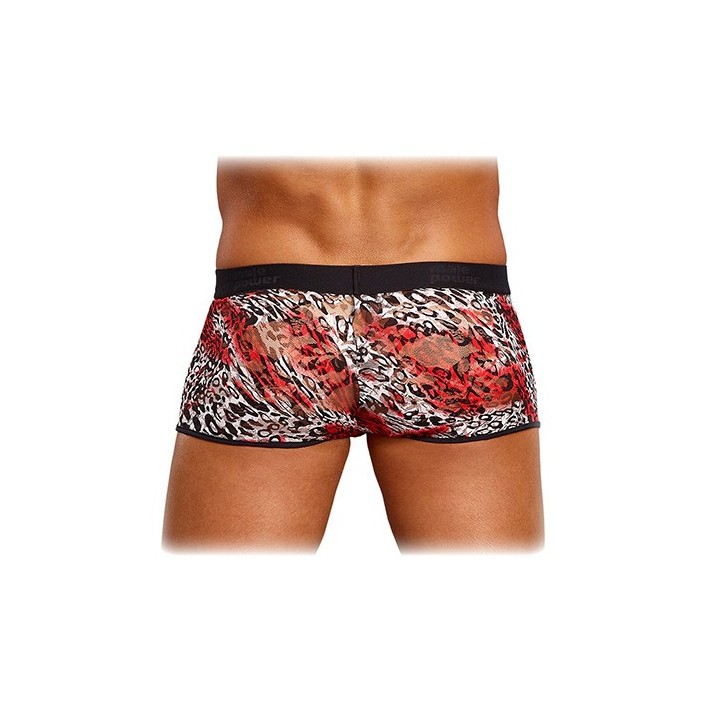 ENH SHORT LEOPARD LAC RED T. S