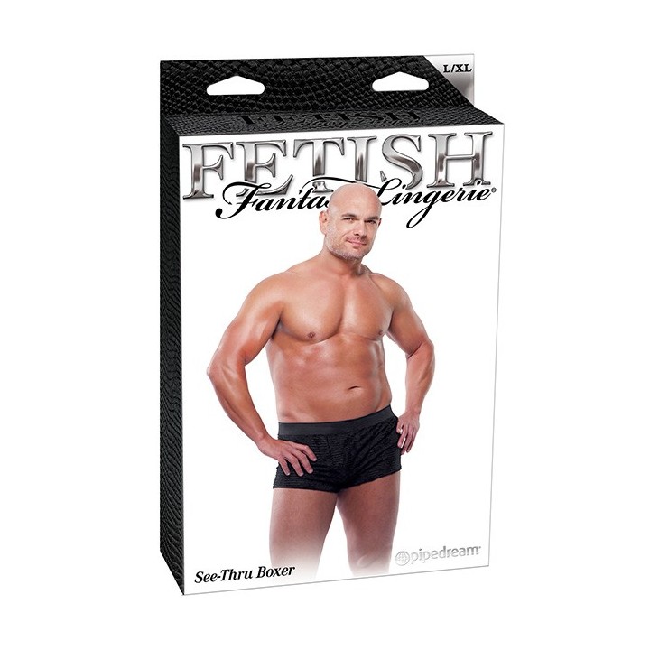 FFML-SEE-THRU BOXER L/XL