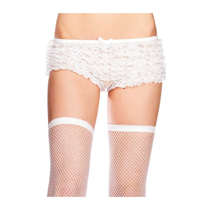 Lace  Ruffle Tanga Short