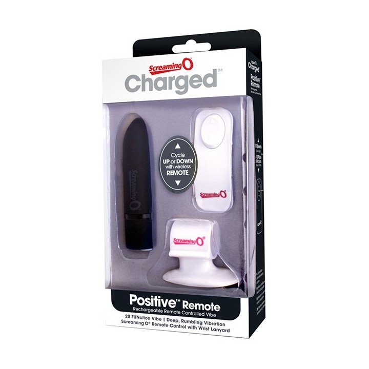 Charged Positive Remote Control - Black
