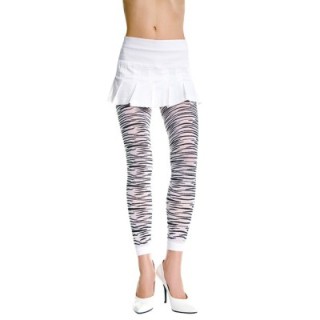 MEDIAS DIBUJO ZEBRA BLANCO/NEGRO