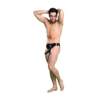 SLIP CON PENE NEGRO T M