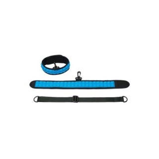 Speak No Evil Choker Blue
