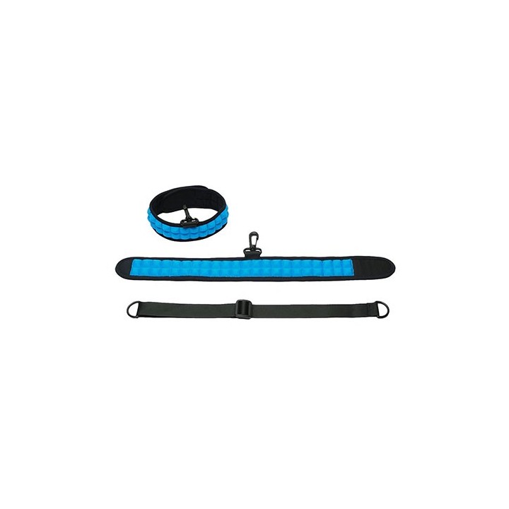Speak No Evil Choker Blue