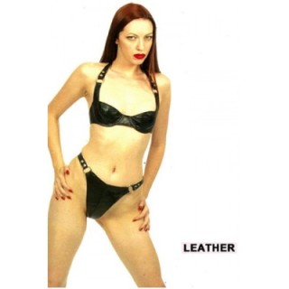 STORMY BIKINI VALENCIA CUERO NEGRO