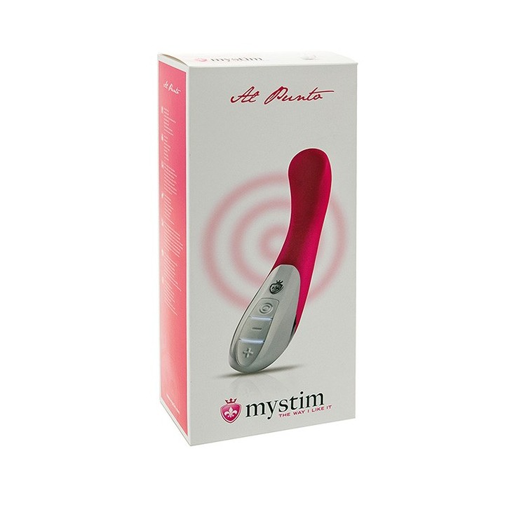 MYSTIM AL PUNTO VIBRATOR, NAUGHTY PINK