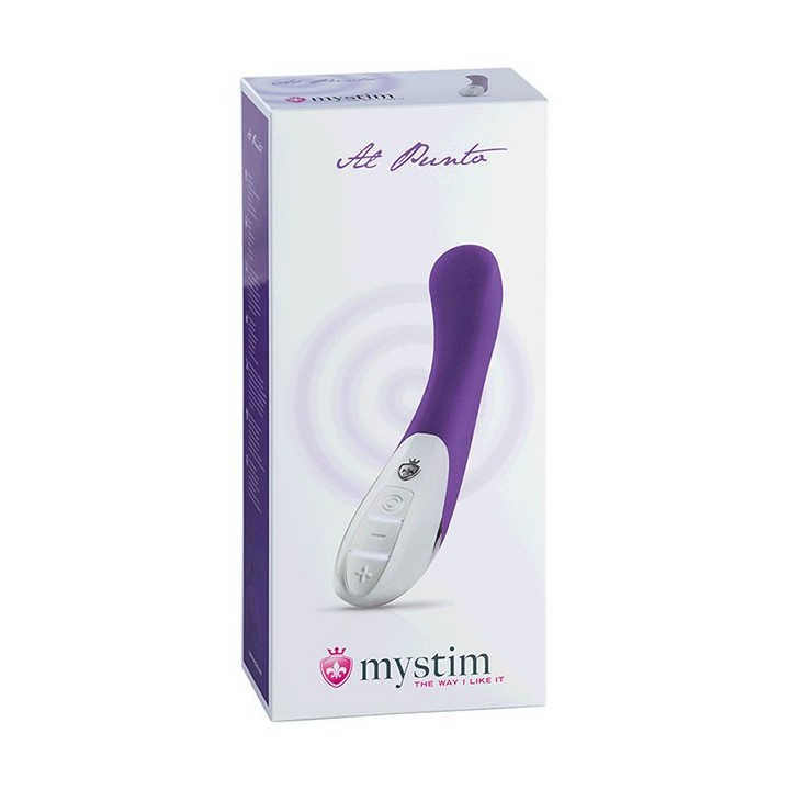 MYSTIM AL PUNTO VIBRATOR, DEEP PURPLE